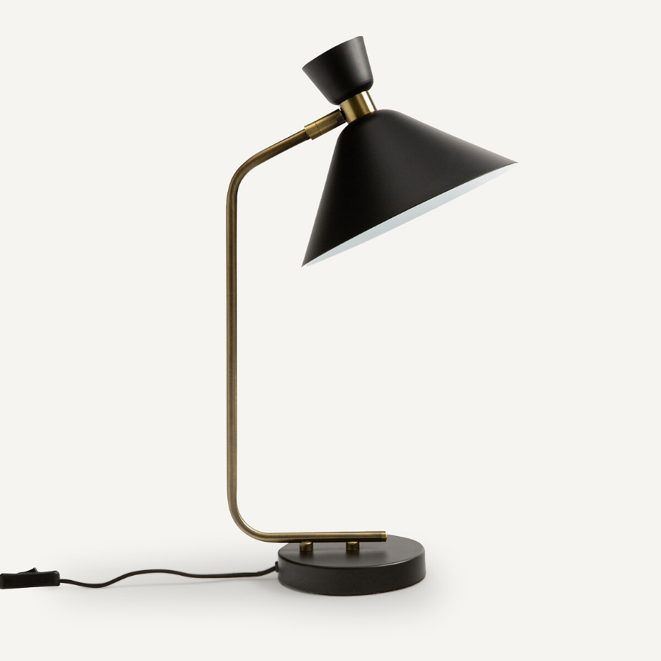 Lampe laiton vieilli Zoticus