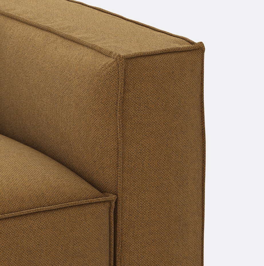 Modulable 3 places, tissu texturé, Seven
