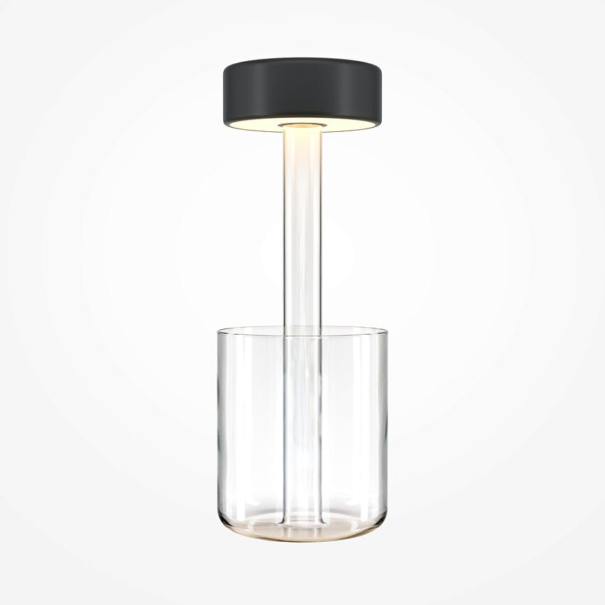 Lampe d'appoint sans fil avec vase ALMA