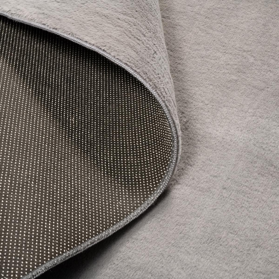 Tapis salon ultra doux, uni et lavable LYN50, aussi idéal pour la chambre