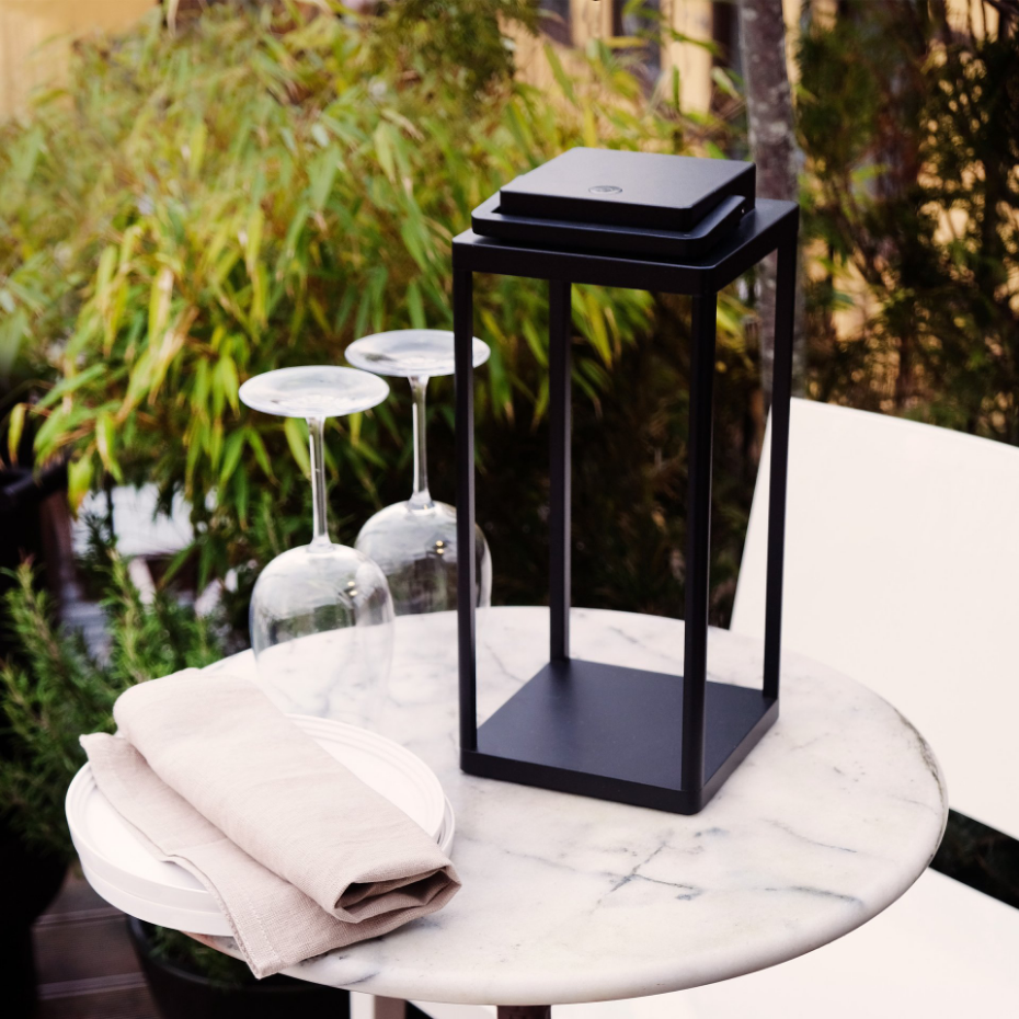 Lanterne en Aluminium rechargeable LUCCA