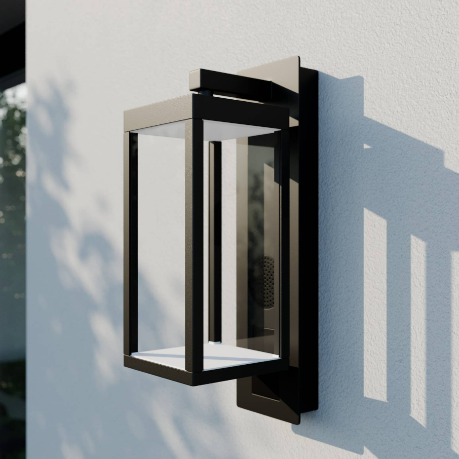 Applique extérieure en aluminium moderneLED