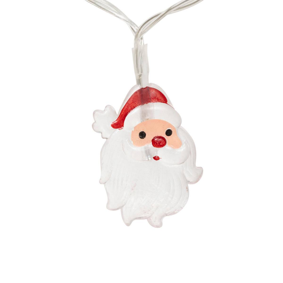 Guirlande lumineuse de Noël 1,65m 10 LED - assortis