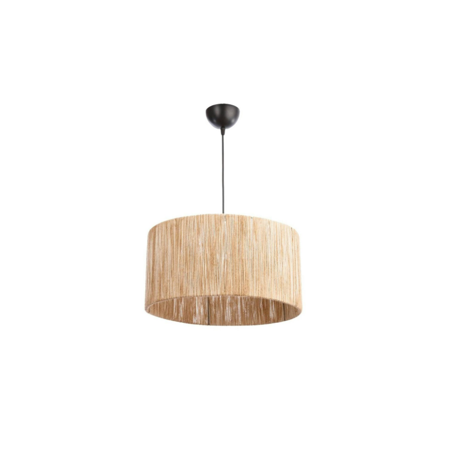 Suspension bohème en jute – abat-jour naturel AROSA