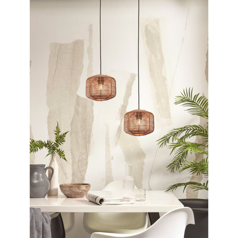 Lampe À Suspension Rotin TANAMI