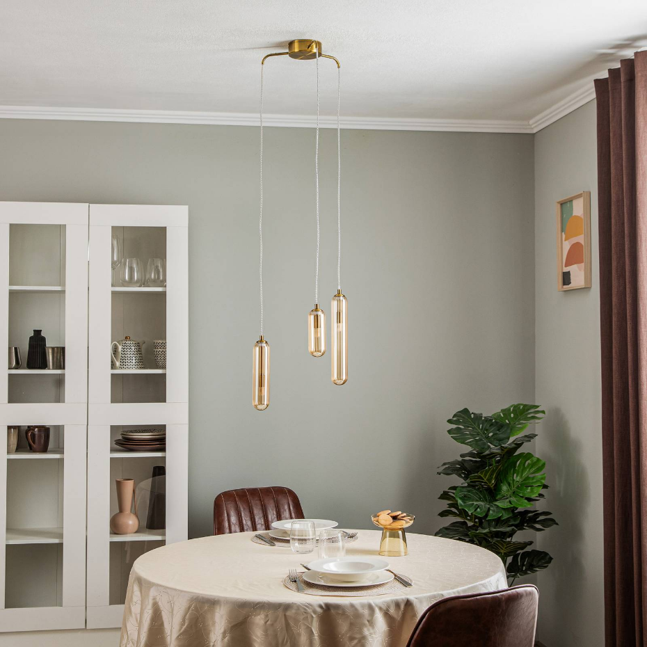 Suspension en verre antique, Freylin