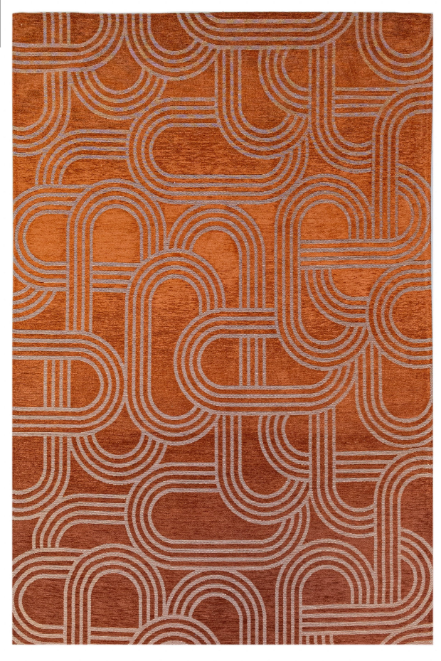 Tapis salon et chambre moderne tissé plat FEVER