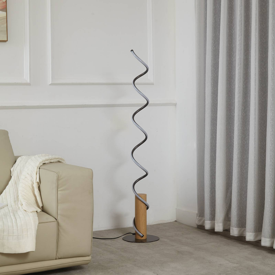 Lampadaire en aluminium traditionnelLED