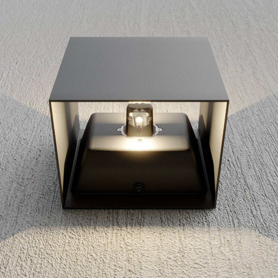 Applique extérieure en aluminium moderneLED