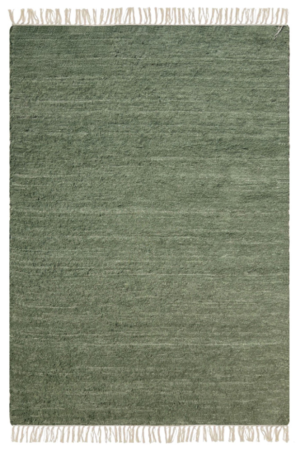 Tapis en coton recyclé tissé à la main AMALIA