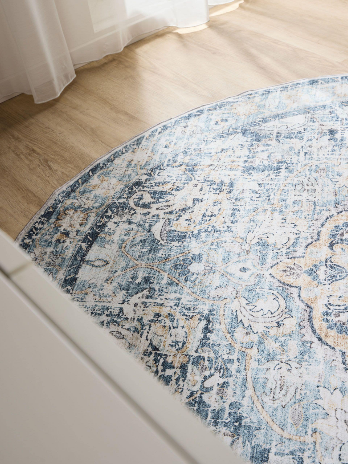 Tapis rond lavables GEORGE