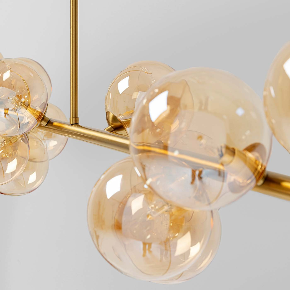 Suspension en verre et acier, SCALA BALLS