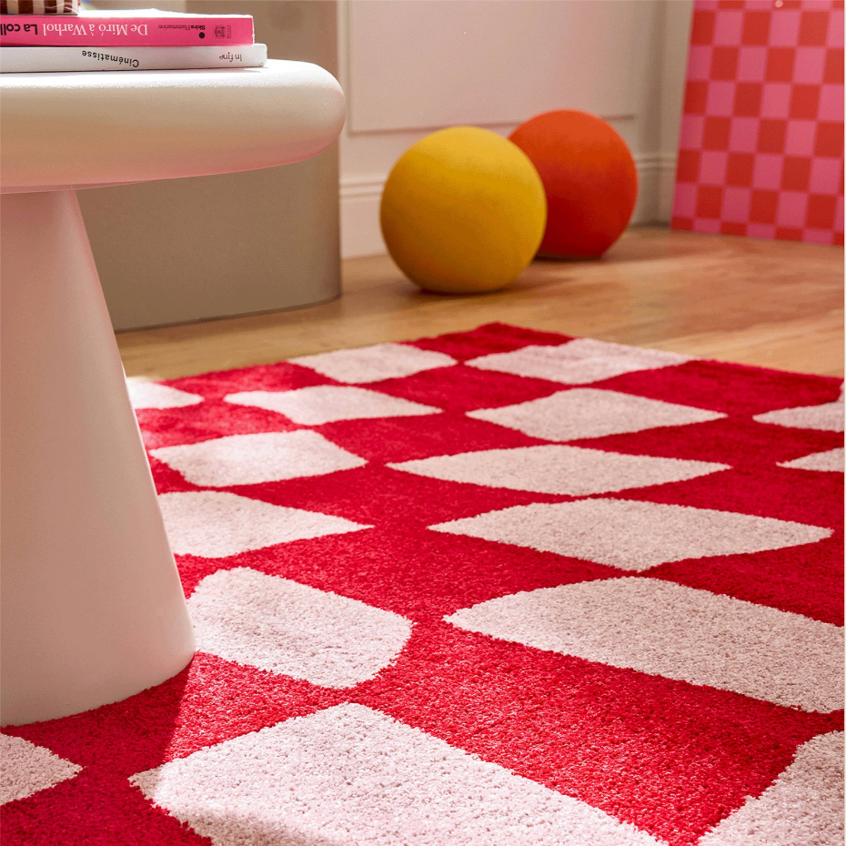 Tapis en polypropylène rectangulaire GROOVY