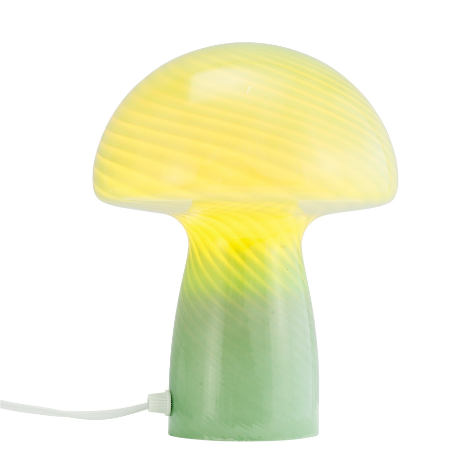 Lampe à poser en verre h23cm Jenny