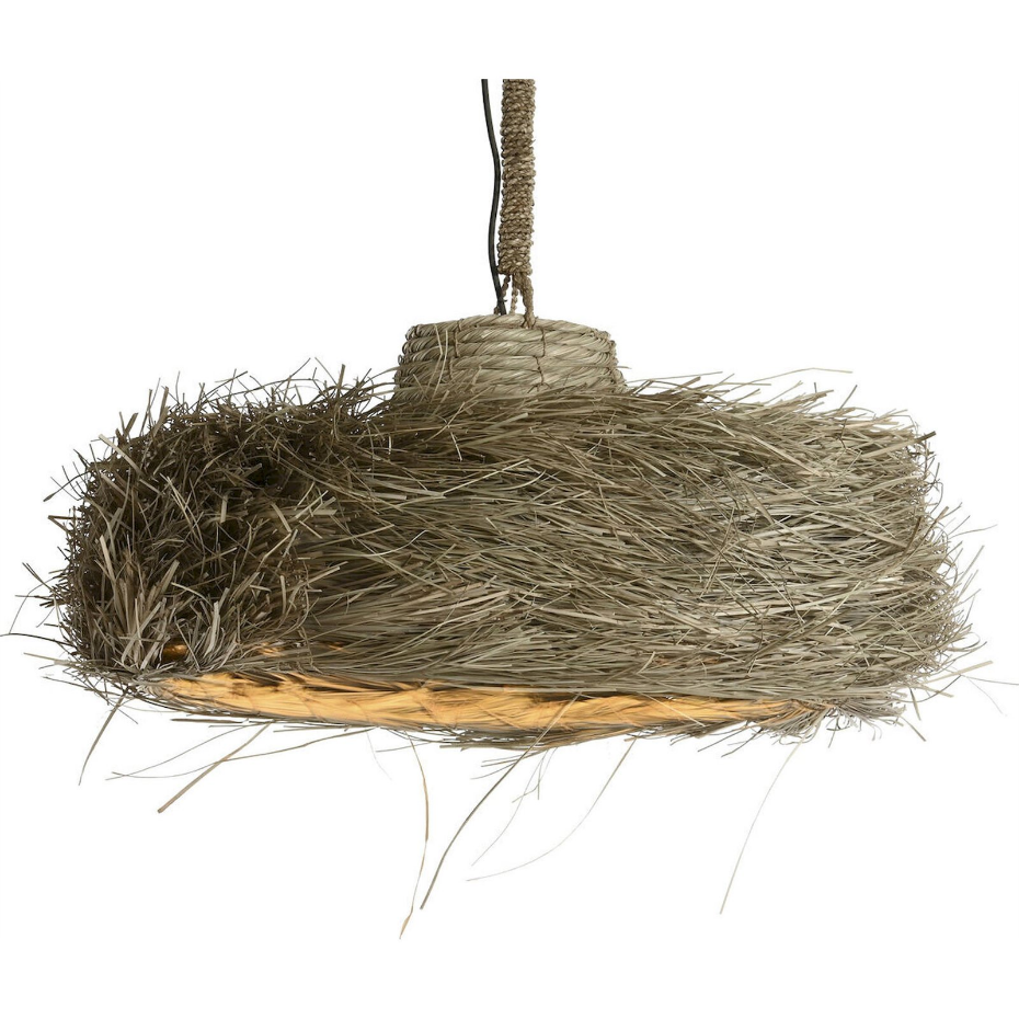Suspension ronde en fibre naturelle Item Home Lamps 2c 24