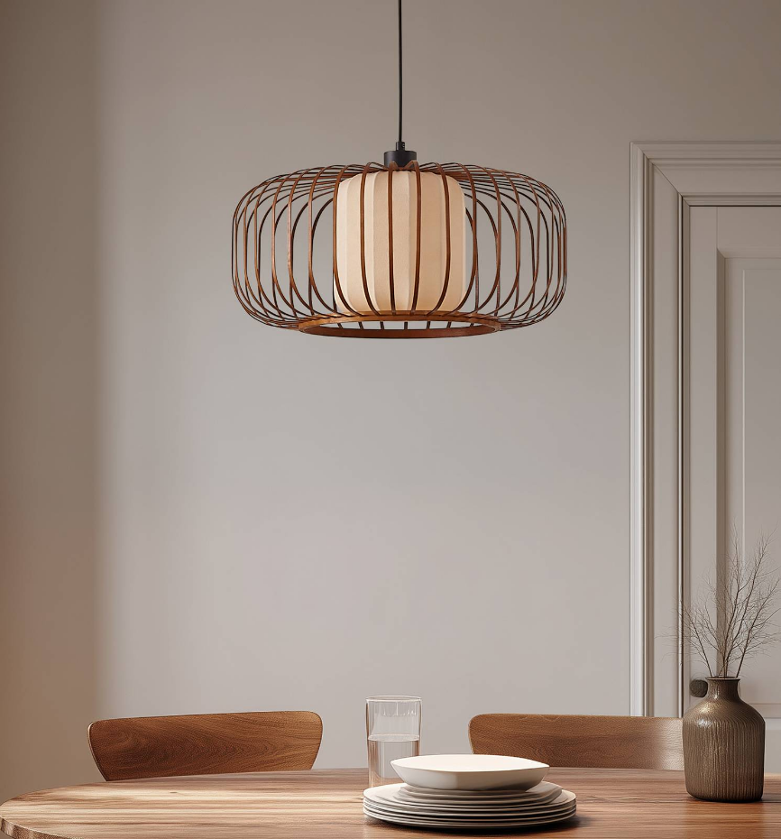 Suspension en bambou scandinave, Davella