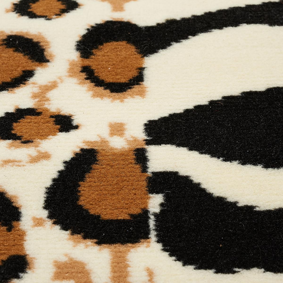 Tapis salon et chambre tissé motif animaux LYN1 SAVANA