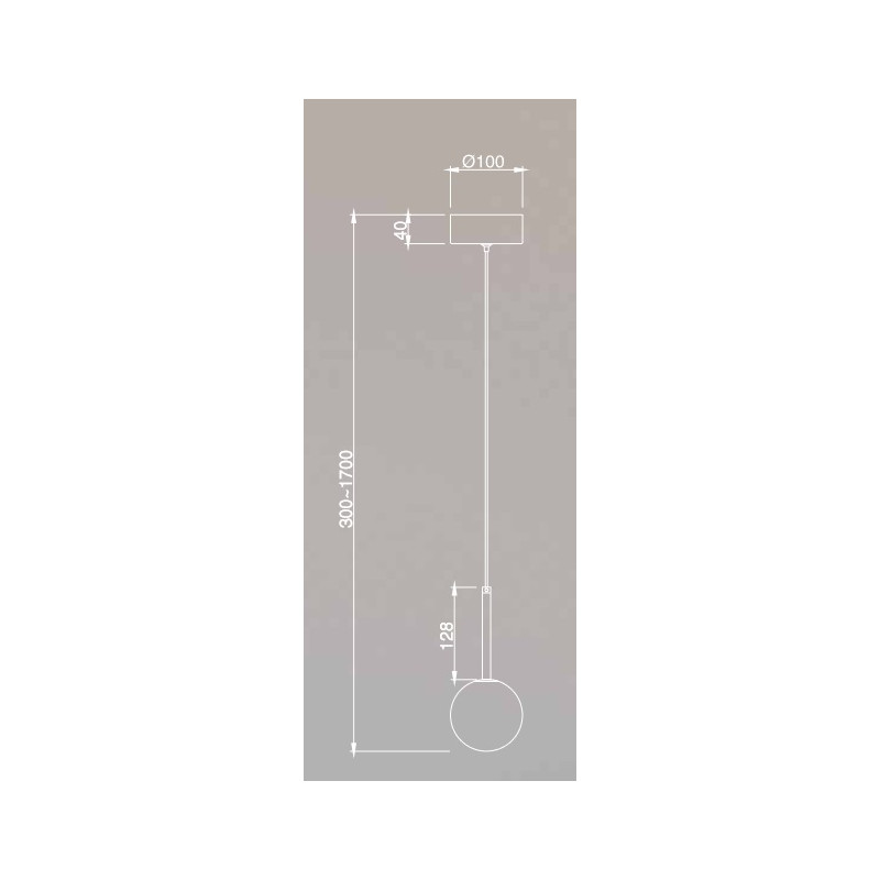 Plafonnier design en métal, CELLAR