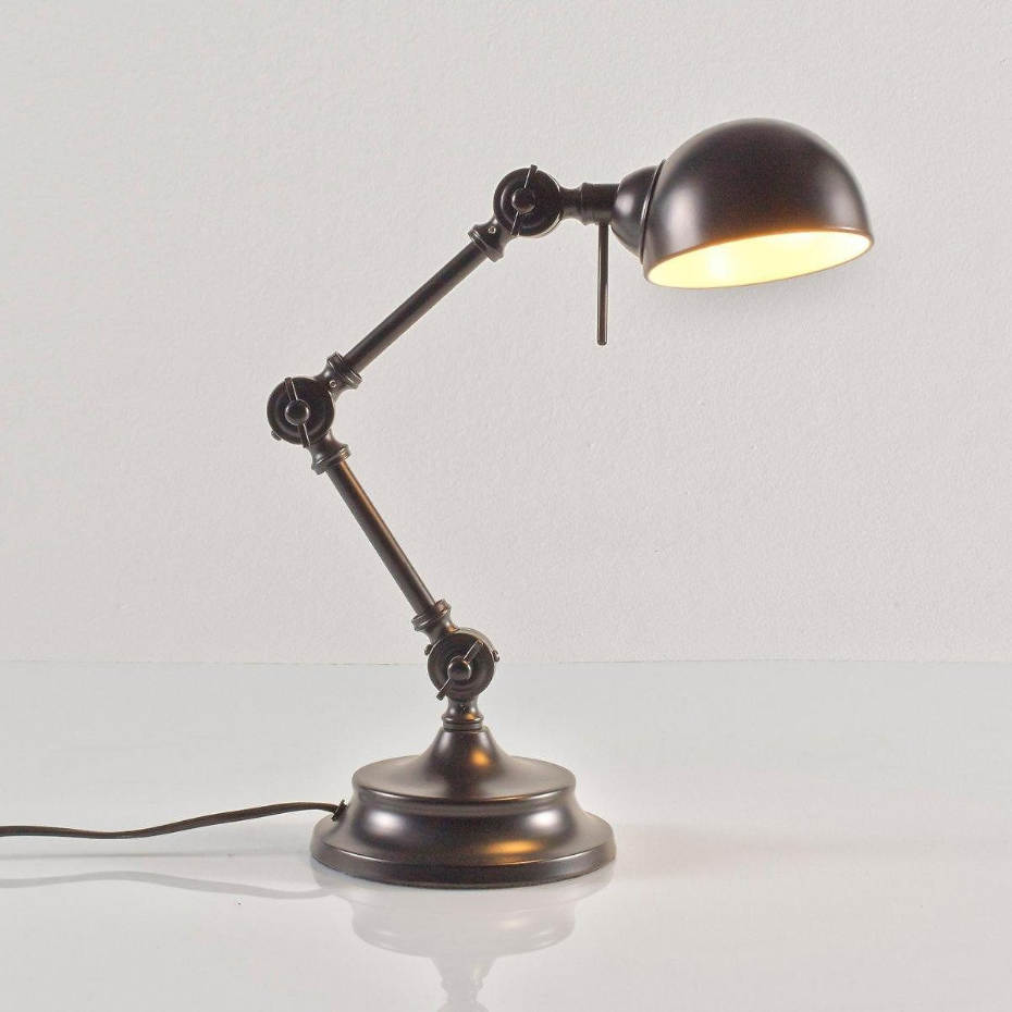 Lampe bureau, métal acier style industriel, Kikan
