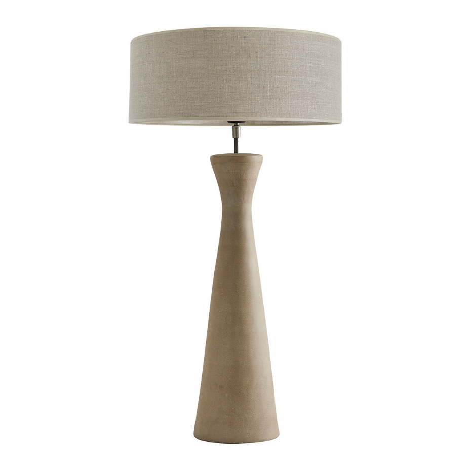 Lampe en poterie