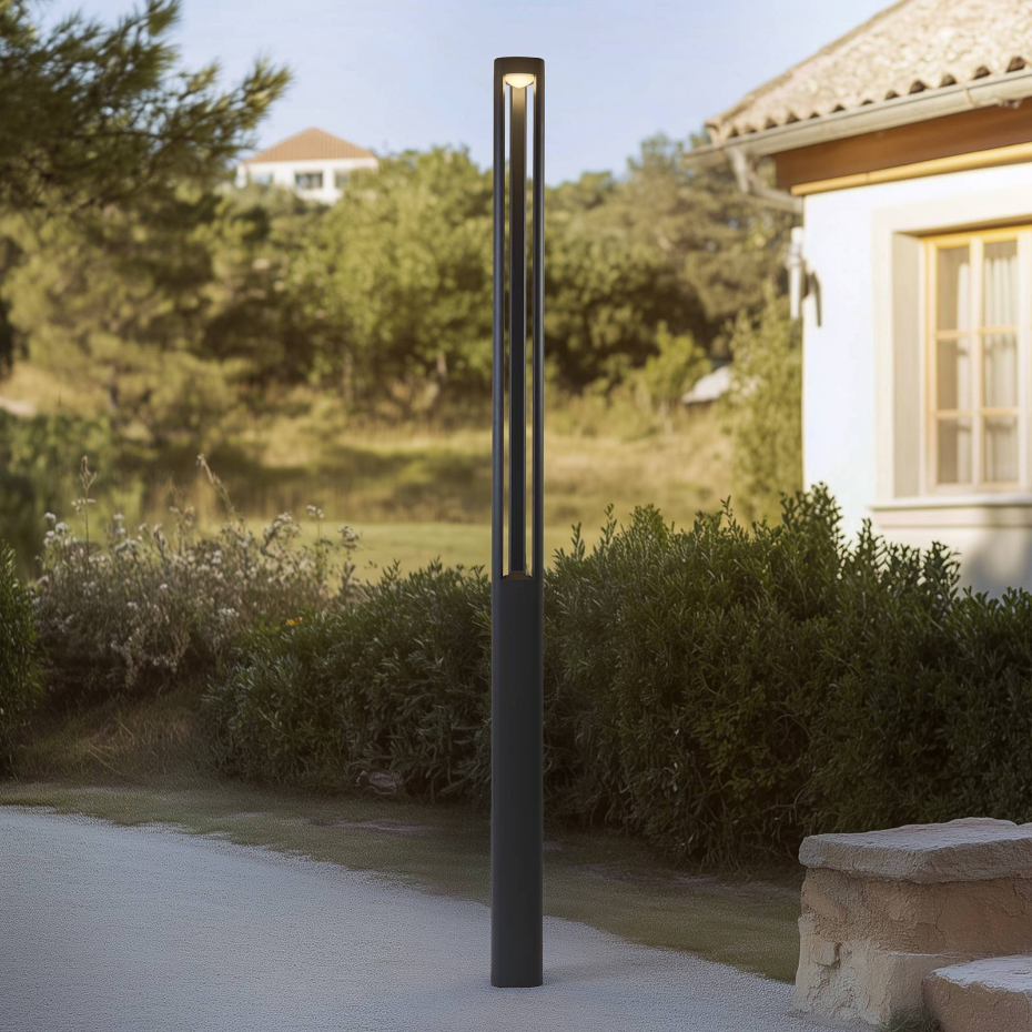 Lampadaire extérieur en aluminium moderneLED