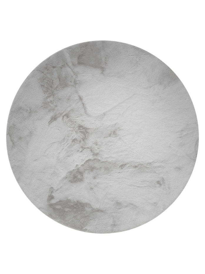 Tapis rond imitation fourrure DAVE