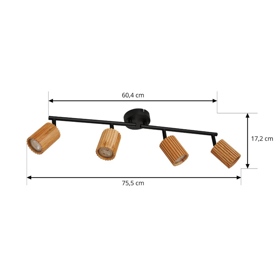 Spot en bois moderne, Stralino