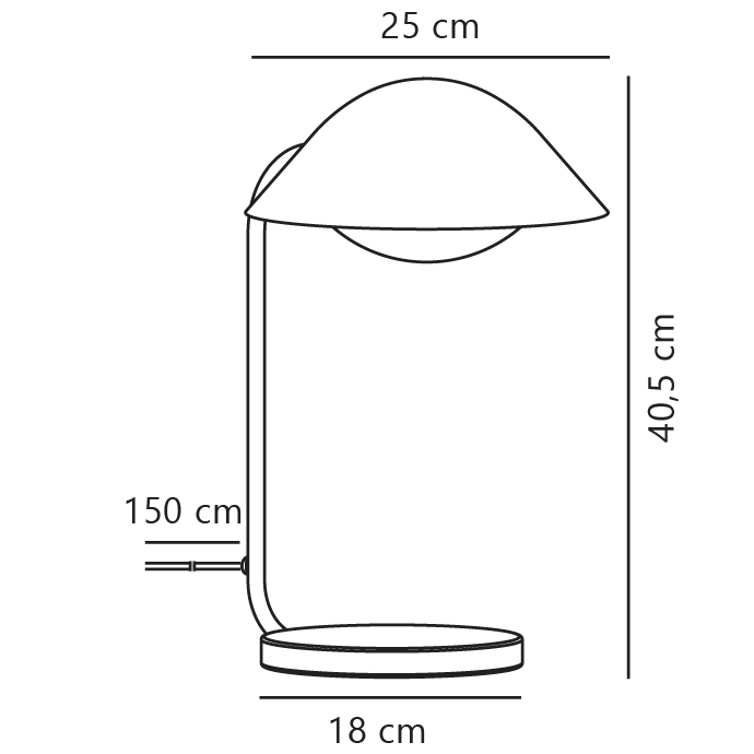 Lampe à poser FREYA