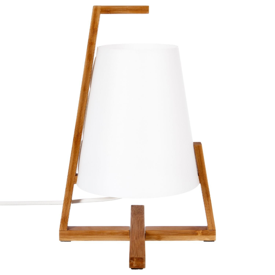 Lampe à poser en bambou Life - H. 31,5 cm