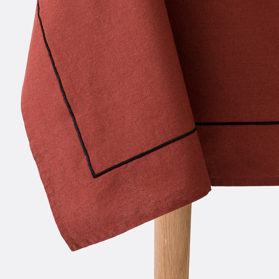 Nappe lin/coton lavé Métis Bourdon