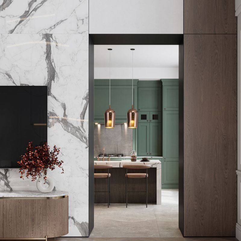 Suspension en verre design, D.22.5 , ELSA
