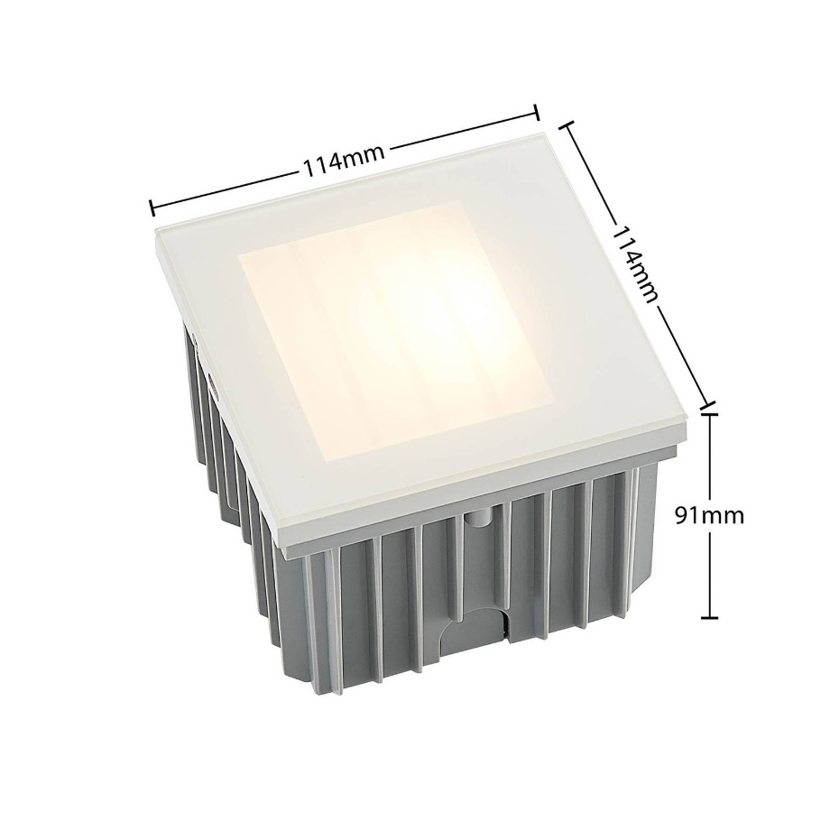 Applique extérieure en aluminium moderneLED