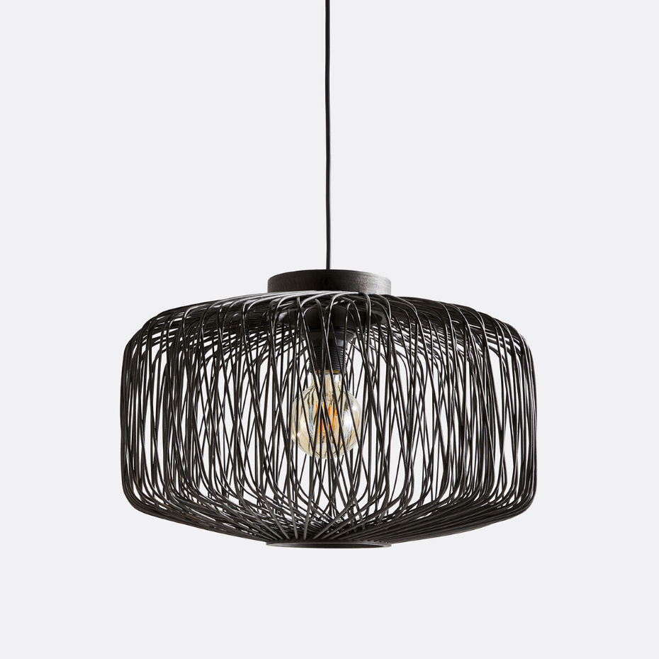 Suspension en bambou Ø44 cm, Yaku