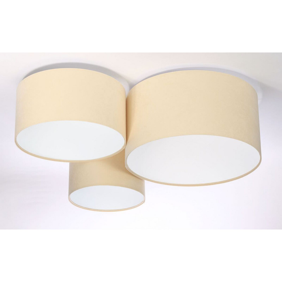 Plafonnier en tissu Trio