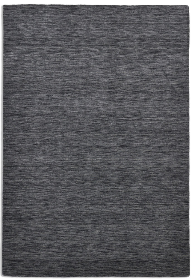 Tapis UNI en laine vierge tissé à la main agréable au toucher