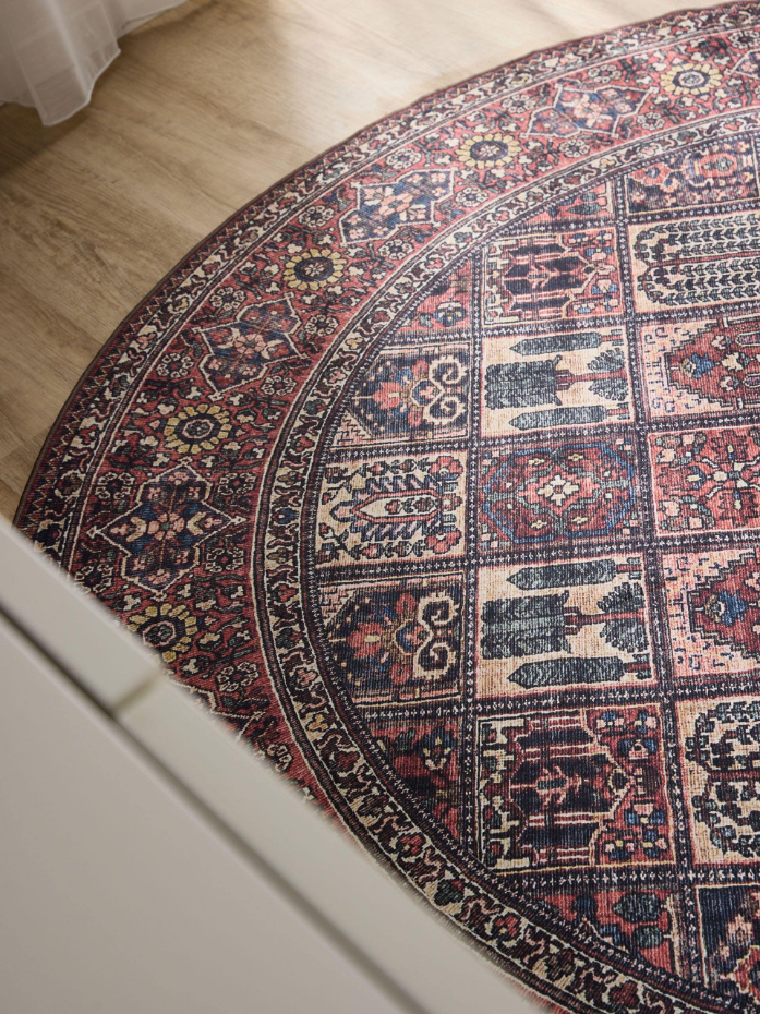 Tapis rond lavables GEORGE