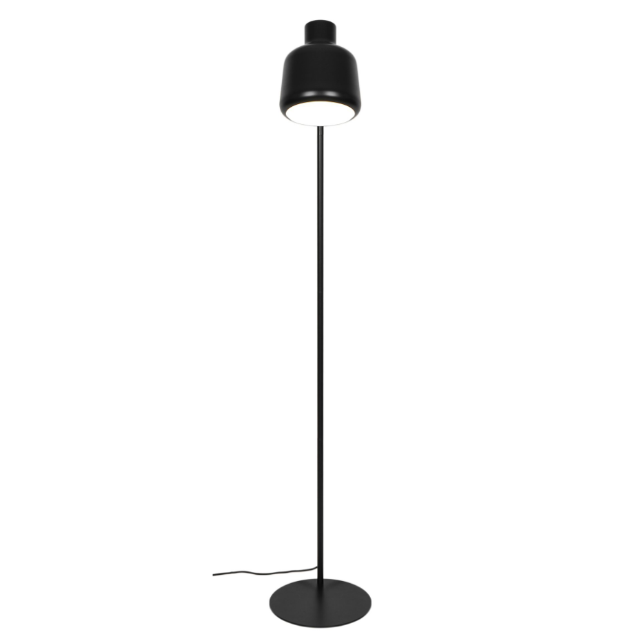 Lampadaire Louella  Métal Noir ,  H. 162 - IP20 - E27 /  Nordlux Intérieur