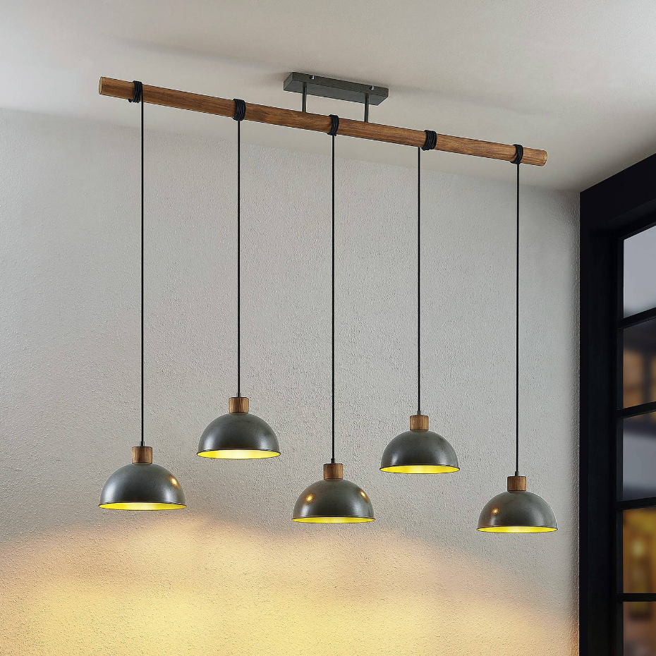Suspension en bois vintage, Durbis