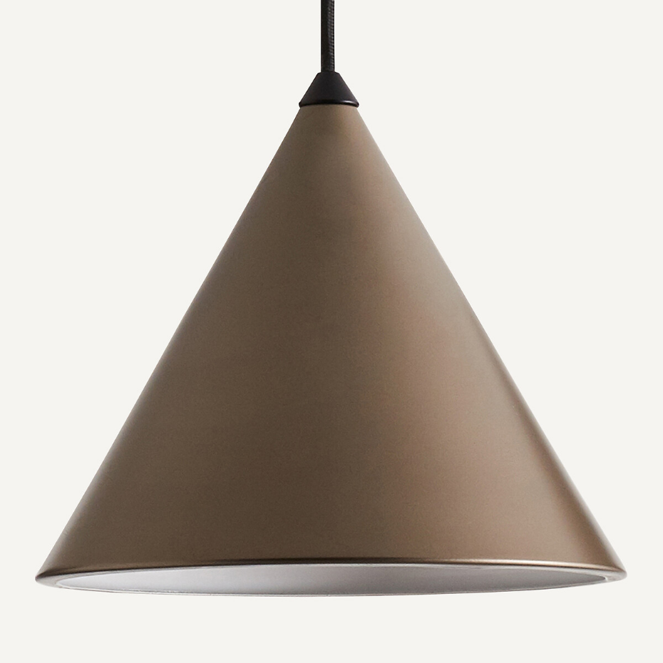 Suspension cône diamètre 19 cm, Moke