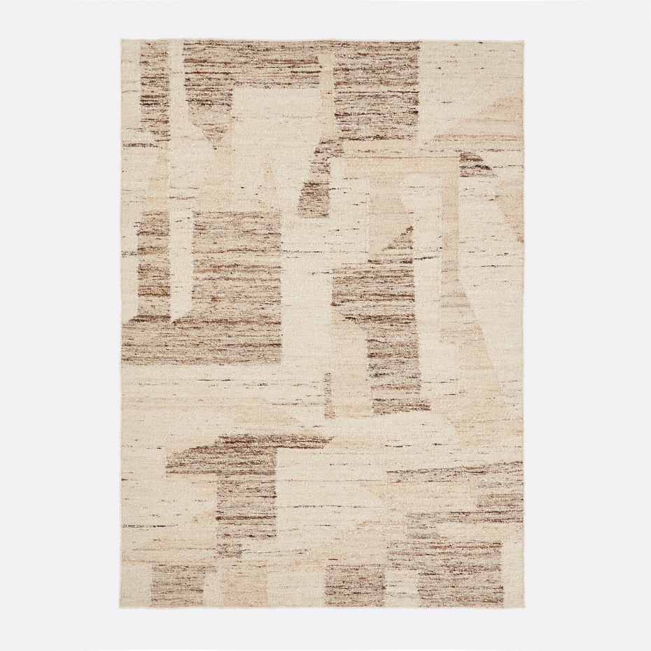 Tapis en laine tissé plat, Laoka