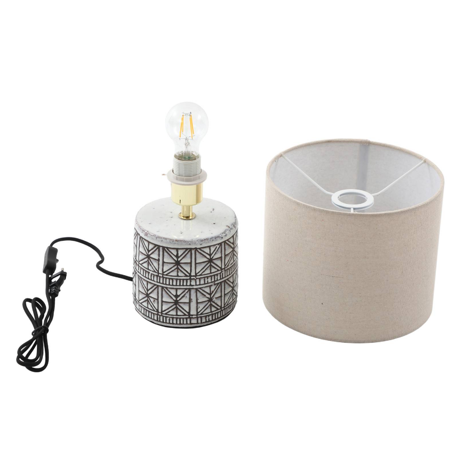 Lampe à poser en céramique scandinave