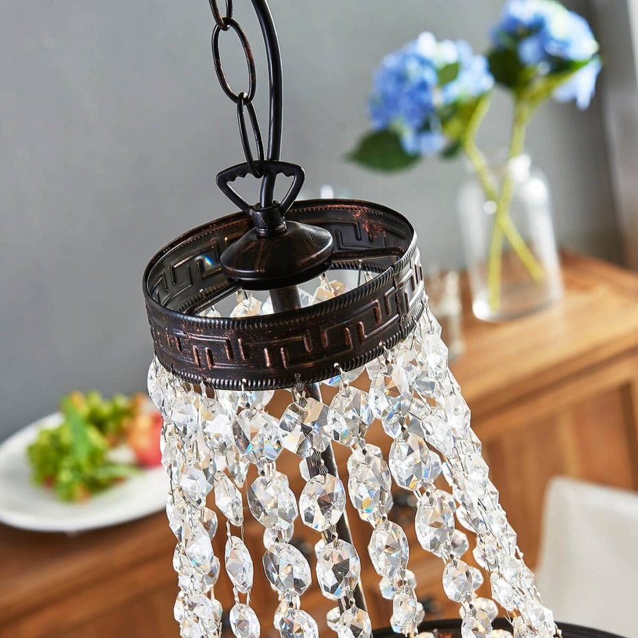 Suspension en cristal antique, Jorve