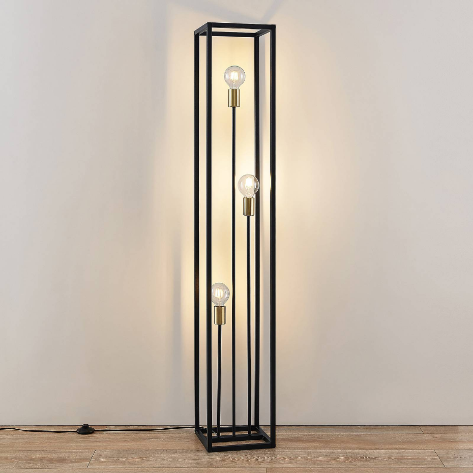 Lampadaire en métal moderne, Tiliane