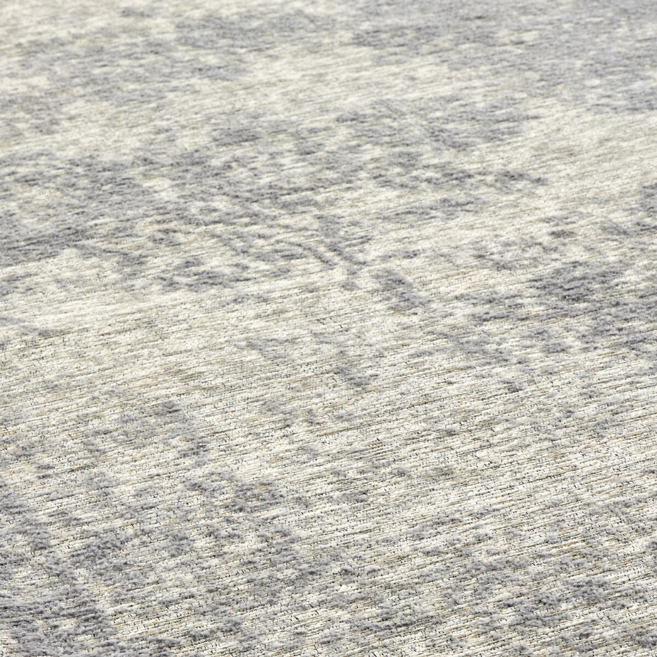 Tapis tissé plat vintage effet used, Osca
