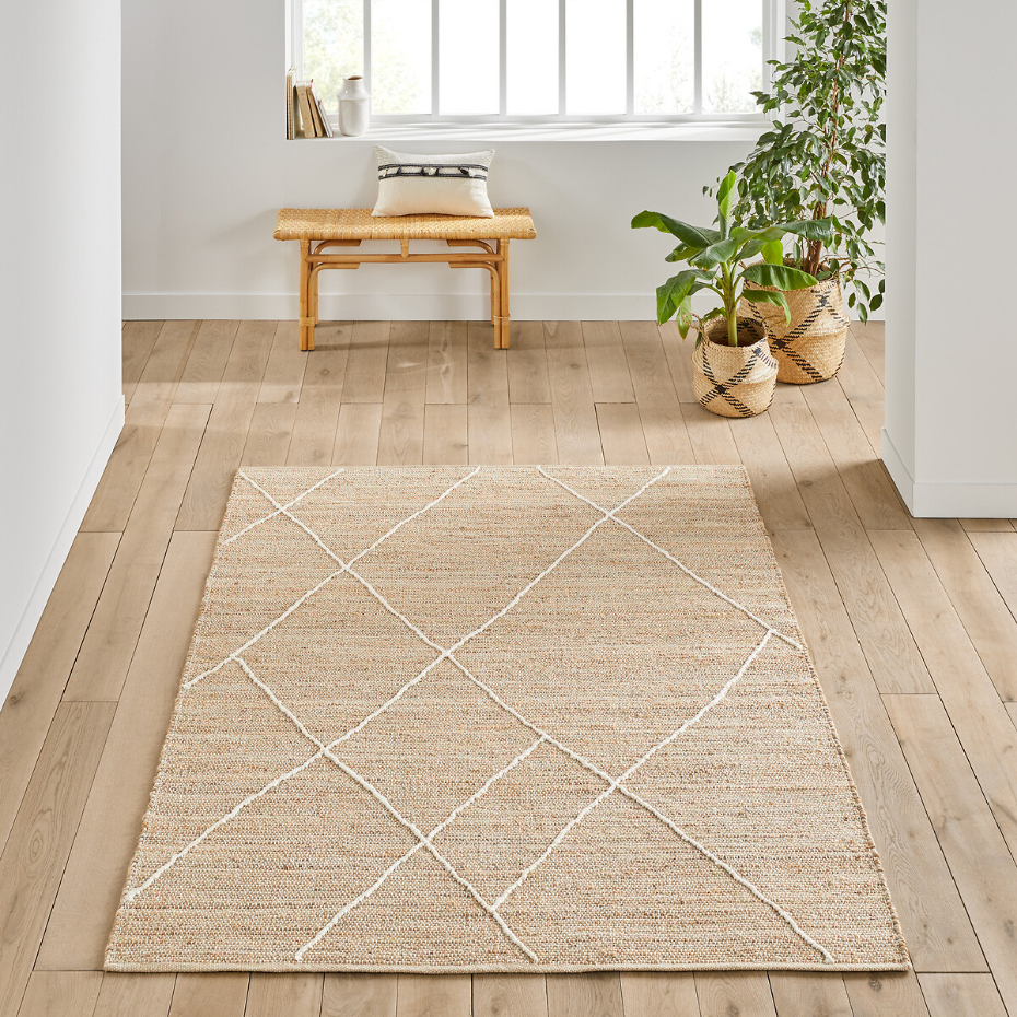 Tapis jute et coton, Tospa