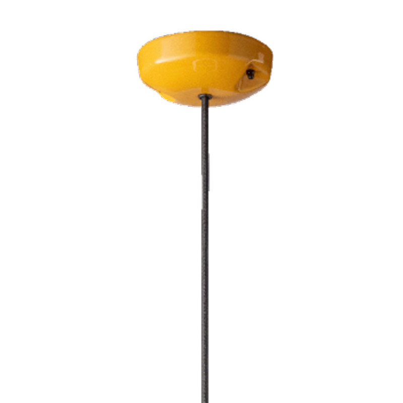 Suspension verre et céramique jaune Corcovado