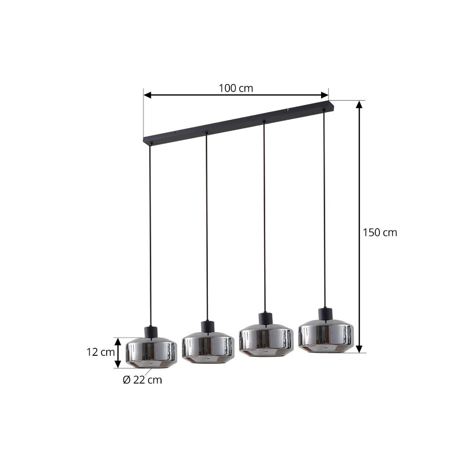 Suspension en verre, Hildur