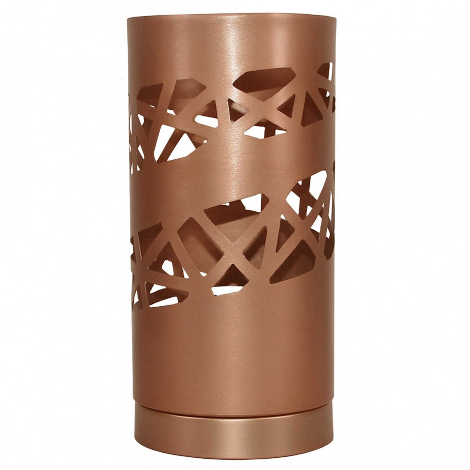 Lampe à poser en métal Ø12 cm, Quartz