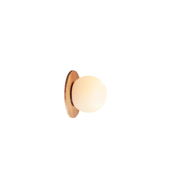 Applique salle de bain Floc bois clair IP44