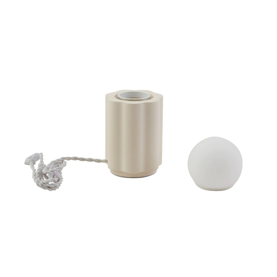 Lampe à poser en plâtre moderne, Nielson